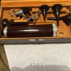 Ophthalmoscope NEI Antique Vintage Medical Equipment with Case & instructions