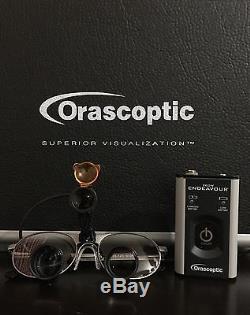 Orascoptic HR TTL Loupes and Endeavor Micro LED Light