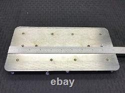 Orbital Shaker 10-Place 50mL Rectangle Flask Rack for Platform Mixer 10-1/8x5