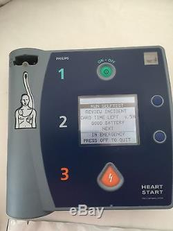 PHILIPS HEARTSTART FR2+ defib AED Battery DP Pads Electrodes Memory Card