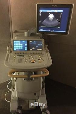PHILIPS iE33 ULTRASOUND SYSTEM with 3 Tranaducers X3-1, S5-1 & D2cwc