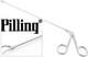 PILLING 506471 Jako-Kleinsasser Micro-Laryngeal Grasping 45° Right Turn Forceps