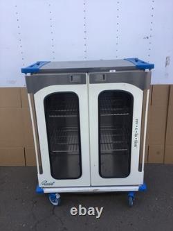 Pedigo Revolution Medical Case Cart Double Door with Stainless Shelves, WORKING