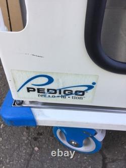 Pedigo Revolution Medical Case Cart Double Door with Stainless Shelves, WORKING