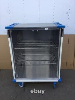 Pedigo Revolution Medical Case Cart Double Door with Stainless Shelves, WORKING