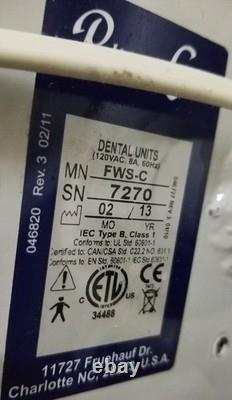 Pelton & Crane, Fws-c, Dental Delivery System