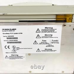 Perkin Elmer Applied Biosystems N8050200 GeneAmp PCR System 9700 Thermal Cycler