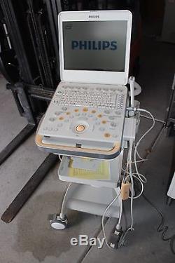 Philips CX50 portable ultrasound with C9-3V and D5CWC Pedoff Pencil transducers