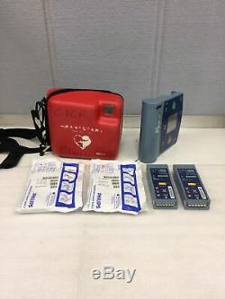 Philips Heart Start Fr2+ Defibrillator Medical Equipment +2xBatteries WORKING