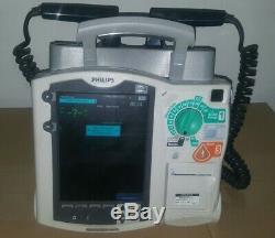 Philips HeartStart MRx M3535A Defibrillator SpO2, ECG & paddles included