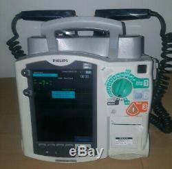 Philips HeartStart MRx M3535A Defibrillator SpO2, ECG & paddles included