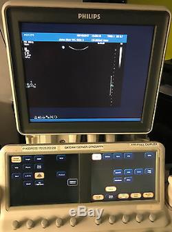 Philips IE33 Ultrasound System with 2 Transducers X3-1 and L15-7io