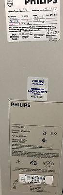 Philips IE33 Ultrasound System with 2 Transducers X3-1 and L15-7io