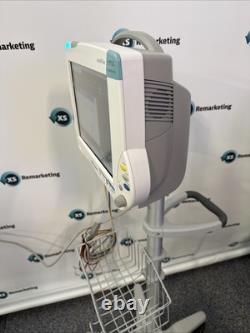 Philips MP50 IntelliVue Bedside Monitor With MSS Module & Stand