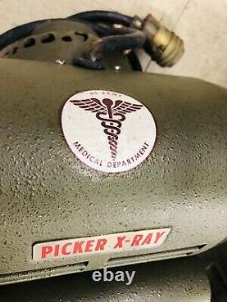 Picker Military X-Ray System (1957) Antique Medical Army Equipment Rare Oddity