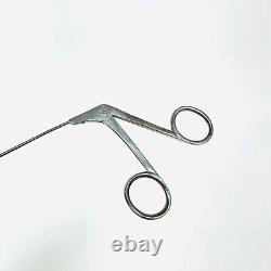 Pilling 506475 Jako-Kleinsasser Micro-Laryngeal Scissors, Curved Left, 22cm