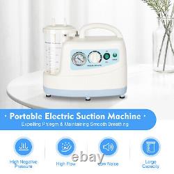 Portable Emergency Dental Phlegm Suction Unit Medical Vacuum Aspirator Machine