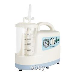 Portable Emergency Dental Phlegm Suction Unit Medical Vacuum Aspirator Machine