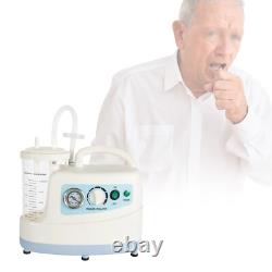 Portable Medical Electric Suction Machine High Vacuum Cleaner 7E-A AC 110V PVC