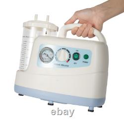Portable Medical Electric Suction Machine High Vacuum Cleaner 7E-A AC 110V PVC