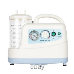 Portable Medical Electric Suction Machine High Vacuum Cleaner 7E-A AC 110V PVC