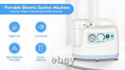 Portable Medical Vacuum Aspirator Machine Emergency Dental Phlegm Suction Unit