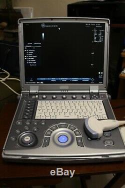 Portable Ultrasound Machine GE Logiq-i 2007, used, with 2 Transducers