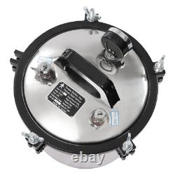 Professional 8L Steam Autoclave Sterilizer for Lab Equipment Culture Medium NEW