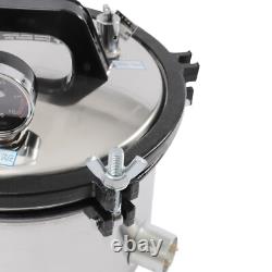 Professional 8L Steam Autoclave Sterilizer for Lab Equipment Culture Medium NEW