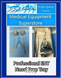 Professional ENT Nasal Prep Tray