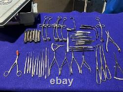 Professional Set of ENT Instruments in Steris Sterilization Case