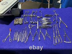 Professional Set of ENT Instruments in Steris Sterilization Case