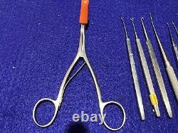 Professional Set of ENT Instruments in Steris Sterilization Case