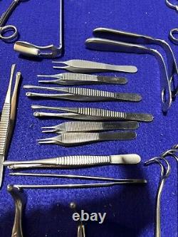 Professional Set of ENT Instruments in Steris Sterilization Case