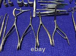 Professional Set of ENT Instruments in Steris Sterilization Case