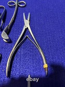 Professional Set of ENT Instruments in Steris Sterilization Case