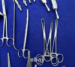 Professional set of Cardiovascular Surgical Instruments with Genesis Tray & Case