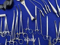 Professional set of Cardiovascular Surgical Instruments with Genesis Tray & Case