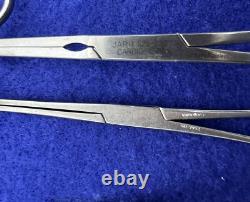 Professional set of Cardiovascular Surgical Instruments with Genesis Tray & Case