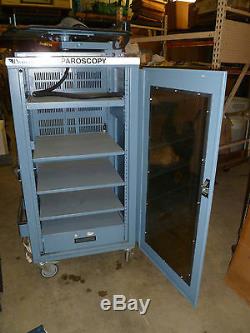 Promedica Medical Cart Equipment Instrument Computer Laparoscopy Storage Cabinet