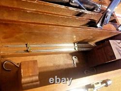 RARE 50s ORTHOPEDIC BONE DRILL & 3 CLAMP SET ORIG BOX US ENLISTED MEDICAL ARMY