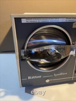 Ritter Speedclave Steam Sterilizer Model 7 With Two Trays Tested