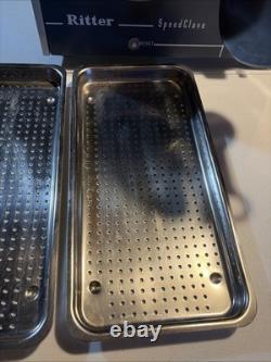 Ritter Speedclave Steam Sterilizer Model 7 With Two Trays Tested