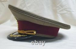 Romania army military equipment Officer medical service beautiful visor hat