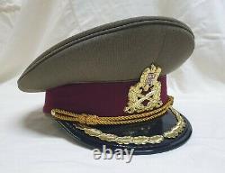 Romania army military equipment Officer medical service beautiful visor hat