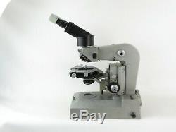 Russisches Mikroskop Lomo MMZ Pol russian microscope + Okulare und Beleuchtung
