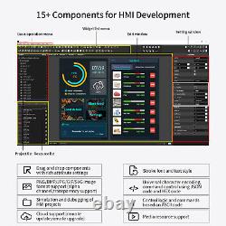 STONE 5 High Brightness HMI Tft Lcd Control Display for Equipment Use