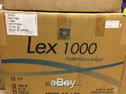 Santinelli (Nidek) Lex 1000 Patternless Edger, ICE 1000 Blocker and Drill unit