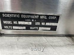 Scientific Equipment Mfg 16HP Bath Dipping Sterilizer Medical/Dental/Tatoo
