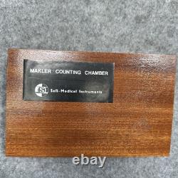 Sefi Medical Makler Counting Chamber Excellent Condition Complete With Access. 3